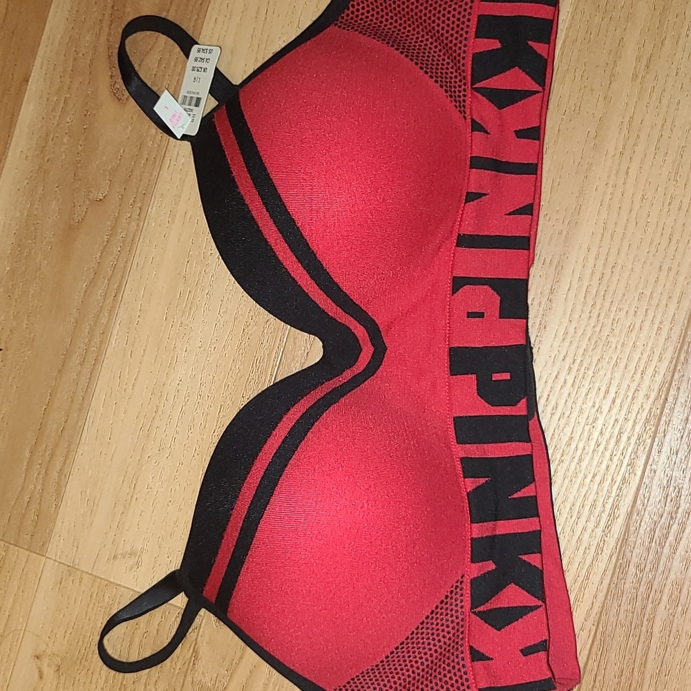 Pink Large size bra